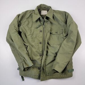 Vintage 60s-70s Vietnam Era A2 Cold Weather Deck Jacket Medium Alpha Industries